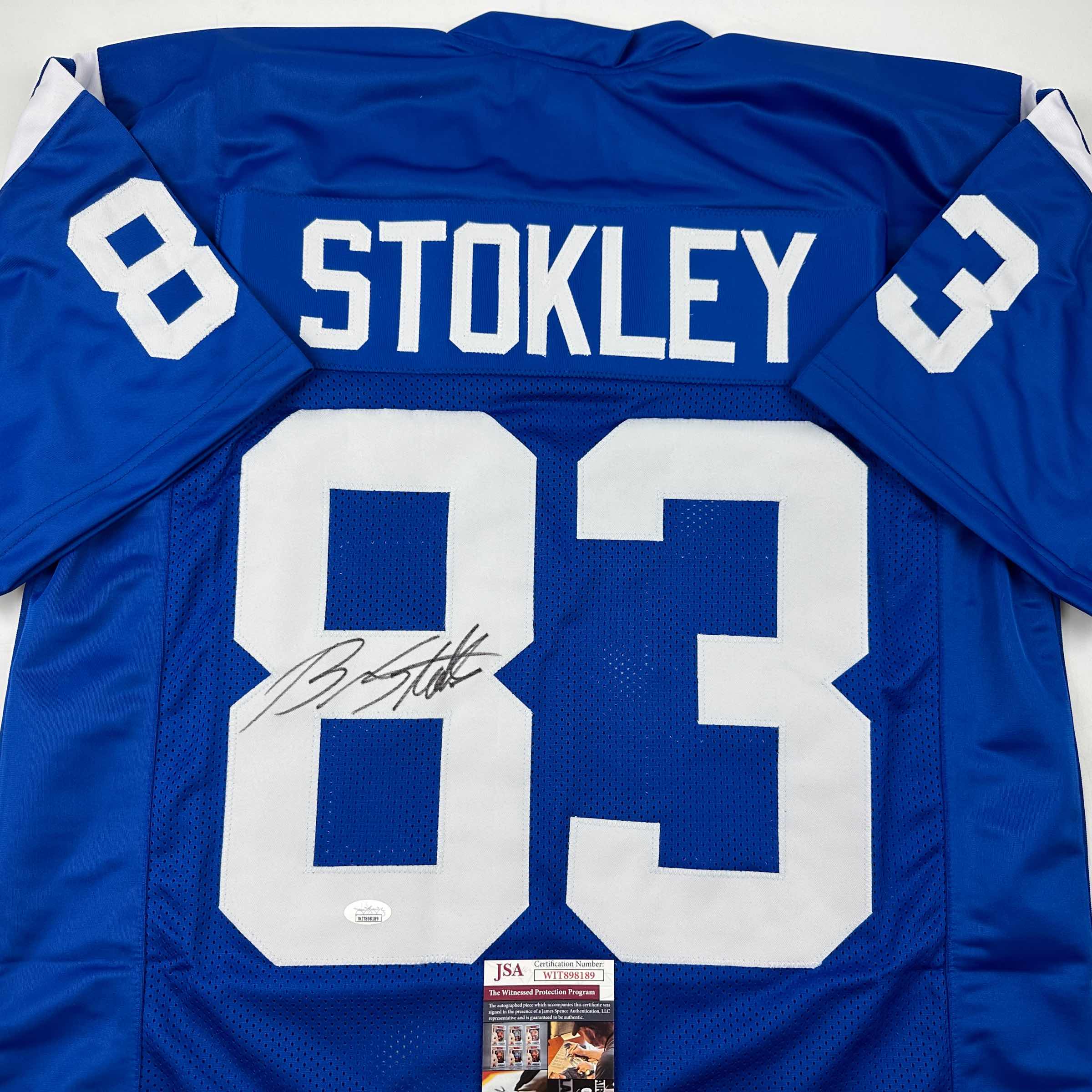autographed-signed-brandon-stokley-indianapolis-blue-football-jersey-jsa-coa