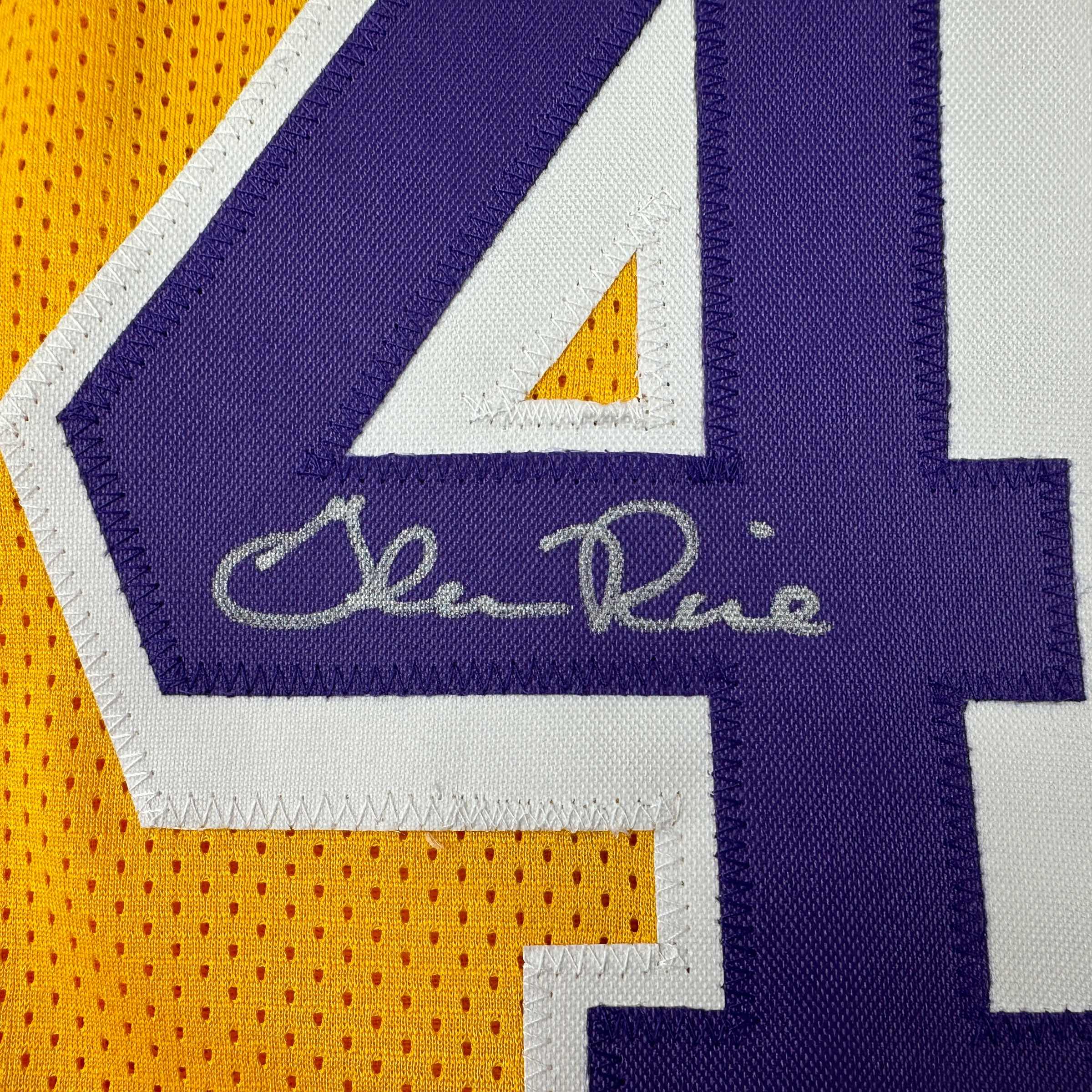 autographed-signed-glen-rice-los-angeles-la-yellow-basketball-jersey-beckett-bas-coa