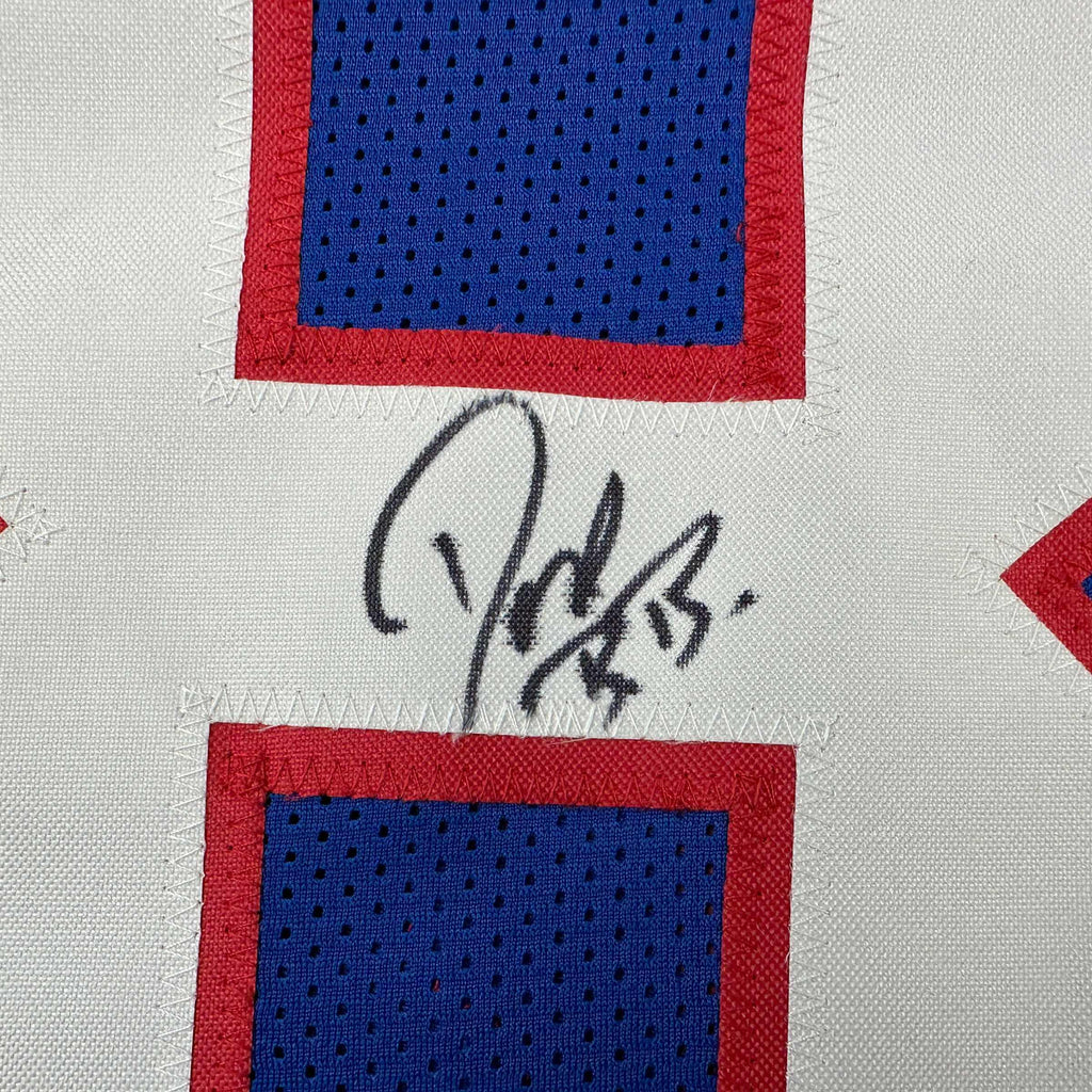 autographed-signed-don-beebe-buffalo-blue-football-jersey-jsa-coa