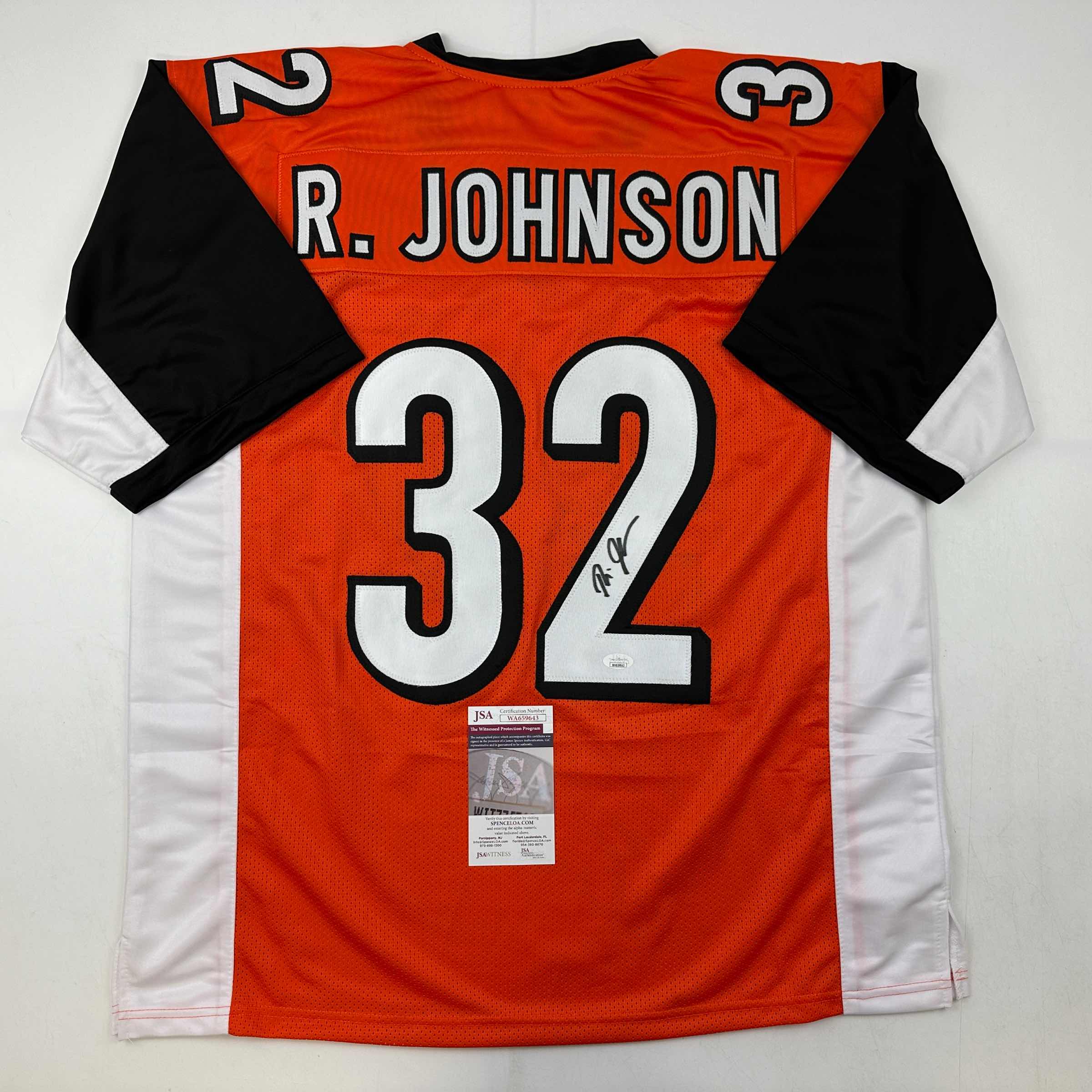 autographed-signed-rudi-johnson-cincinnati-orange-football-jersey-jsa-coa