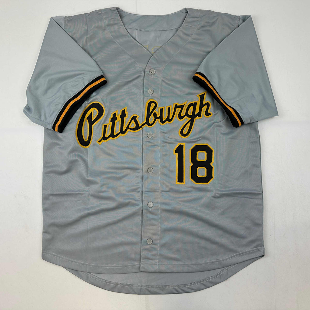 autographed-signed-andy-van-slyke-pittsburgh-grey-baseball-jersey-jsa-coa