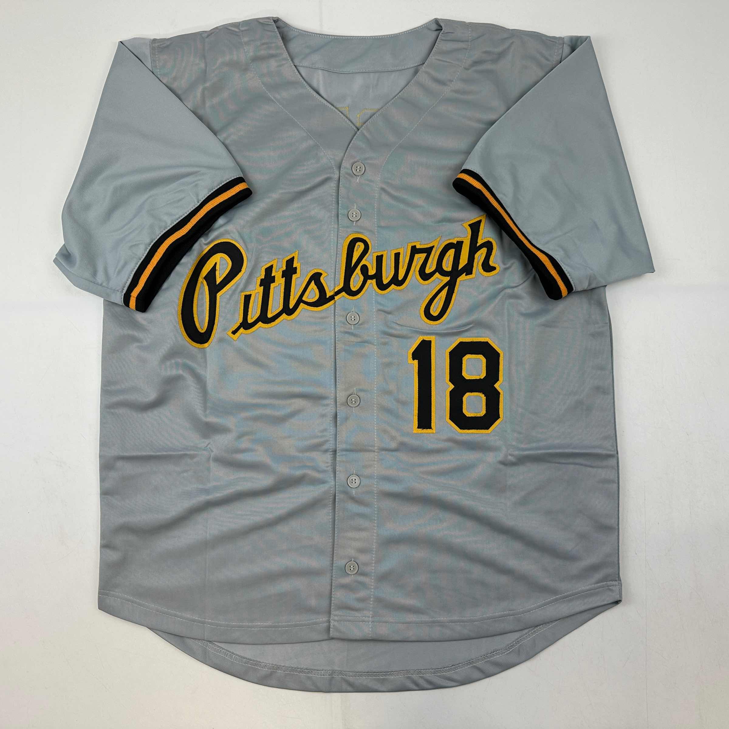autographed-signed-andy-van-slyke-pittsburgh-grey-baseball-jersey-jsa-coa