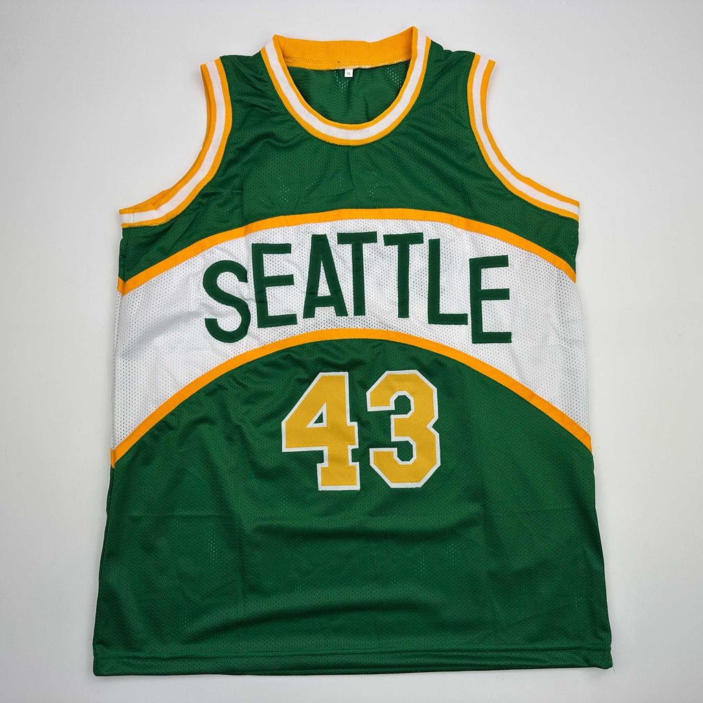 autographed-signed-jack-sikma-seattle-green-basketball-jersey-jsa-coa