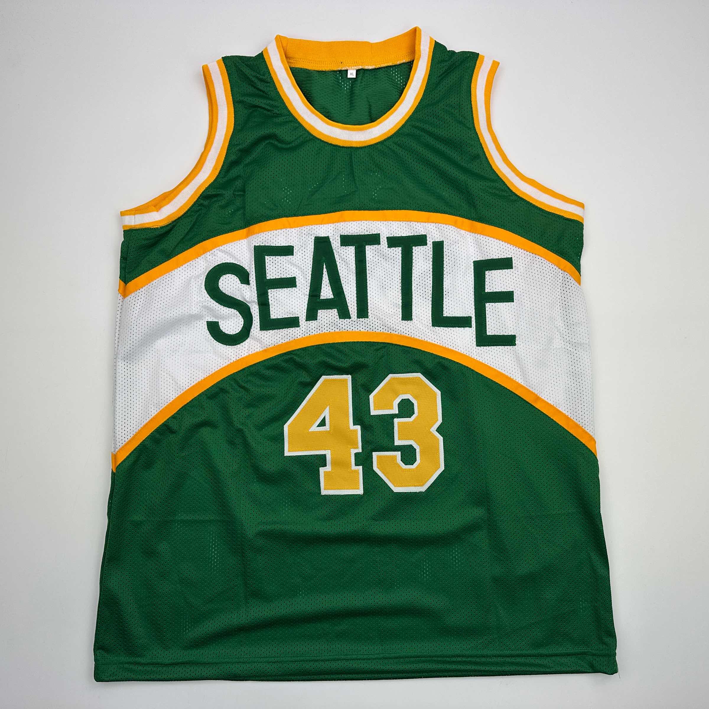 autographed-signed-jack-sikma-seattle-green-basketball-jersey-jsa-coa