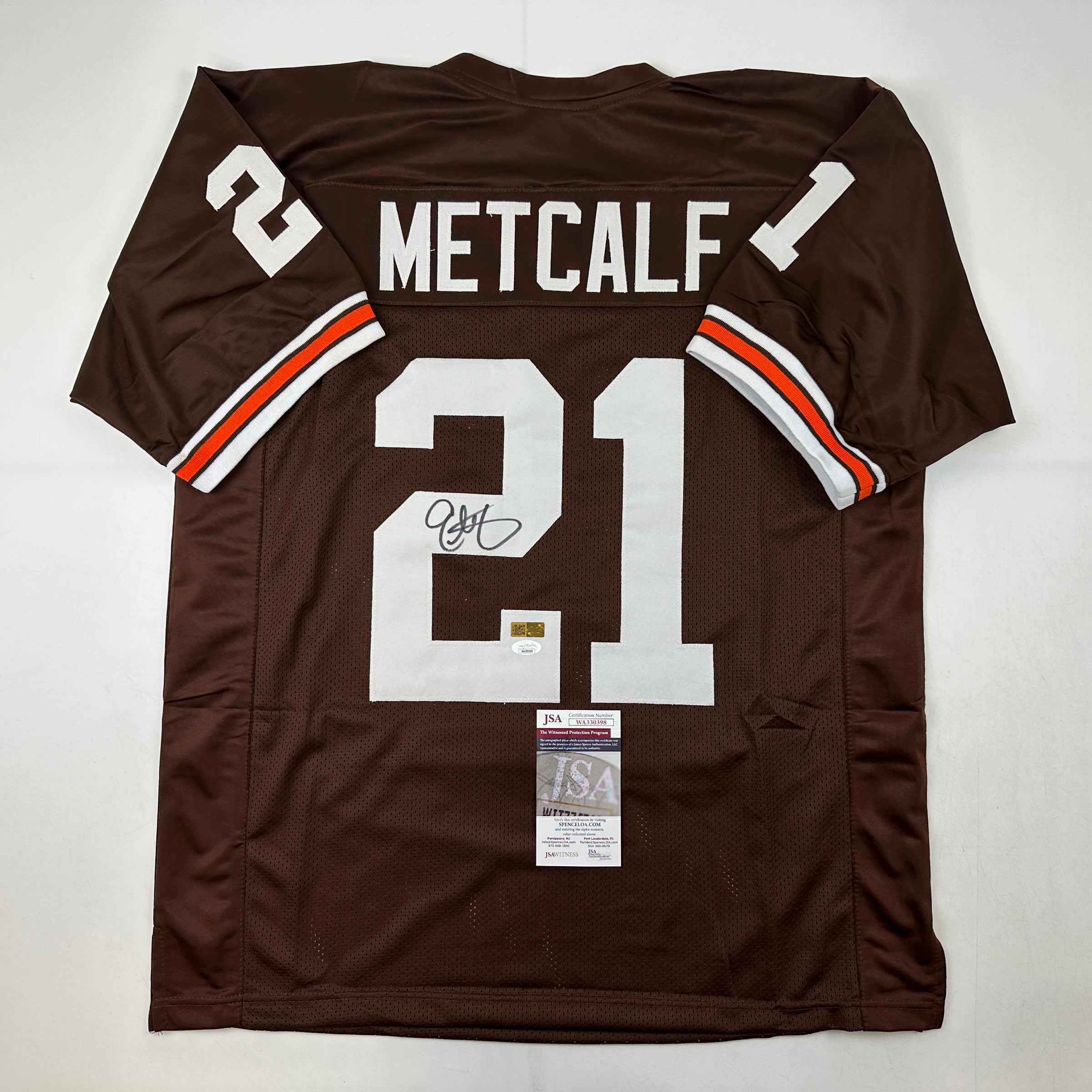 autographed-signed-eric-metcalf-cleveland-brown-football-jersey-jsa-coa