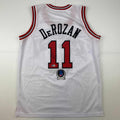 autographed-signed-demar-derozan-chicago-white-basketball-jersey-beckett-bas-coa
