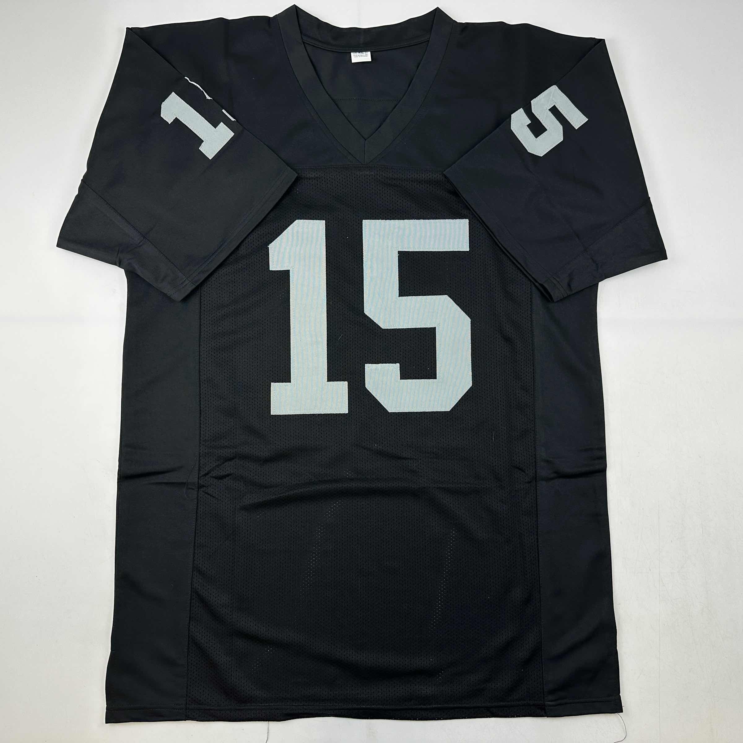 autographed-signed-michael-crabtree-oakland-las-vegas-black-football-jersey-jsa-coa