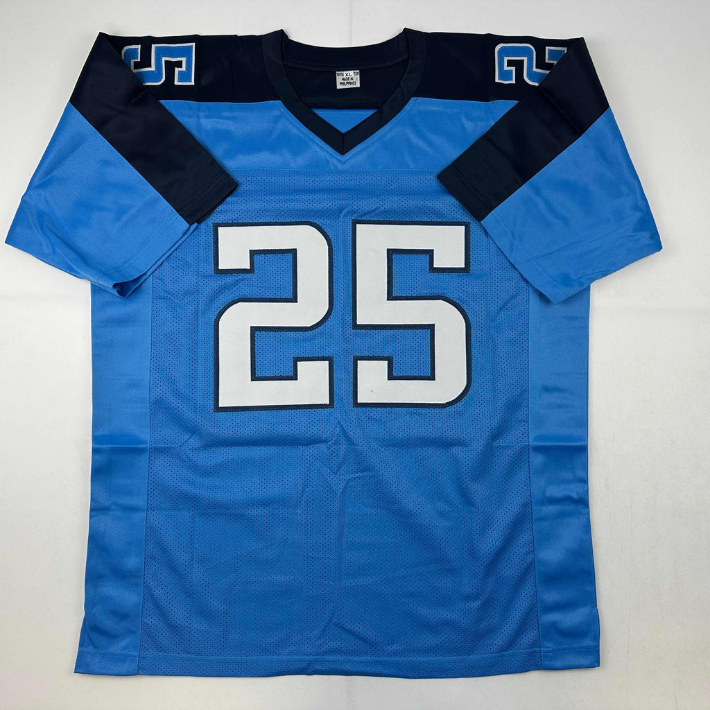 autographed-signed-lendale-white-tennessee-light-blue-football-jersey-jsa-coa