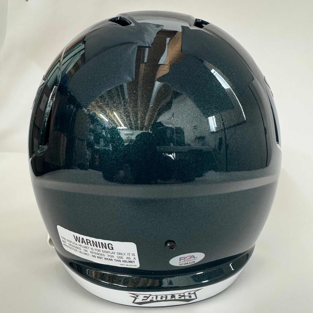 autographed-signed-jason-kelce-philadelphia-eagles-full-size-fs-f-s-replica-football-helmet-psa-coa