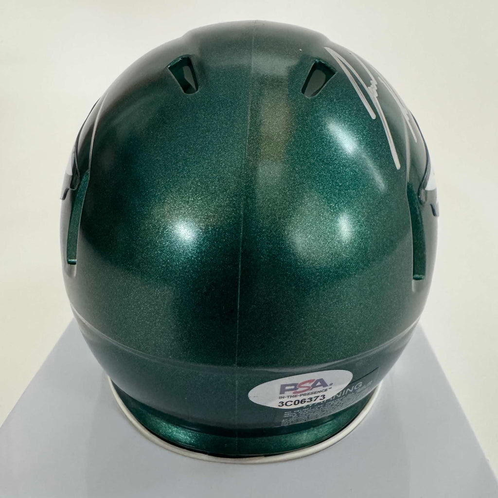 autographed-signed-jason-kelce-philadelphia-eagles-mini-football-helmet-psa-coa