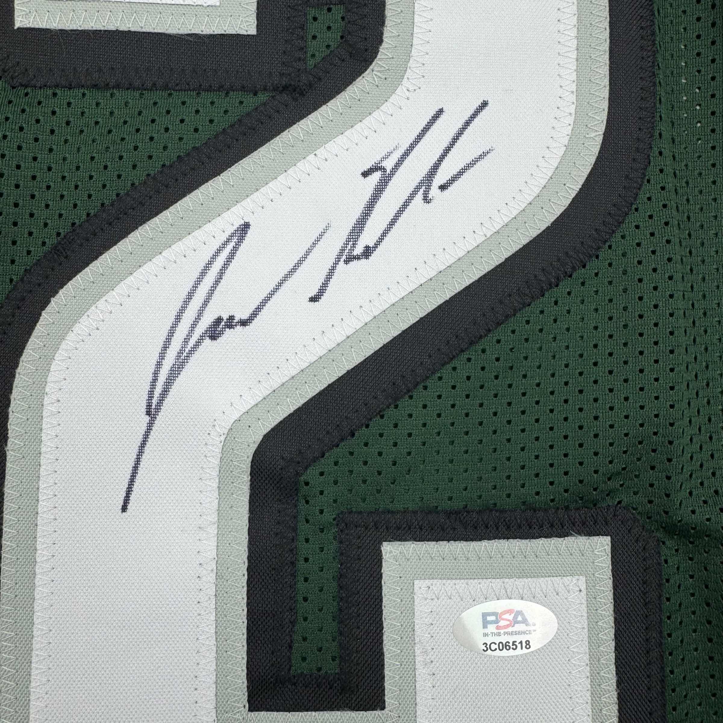 autographed-signed-jason-kelce-philadelphia-green-football-jersey-psa-coa