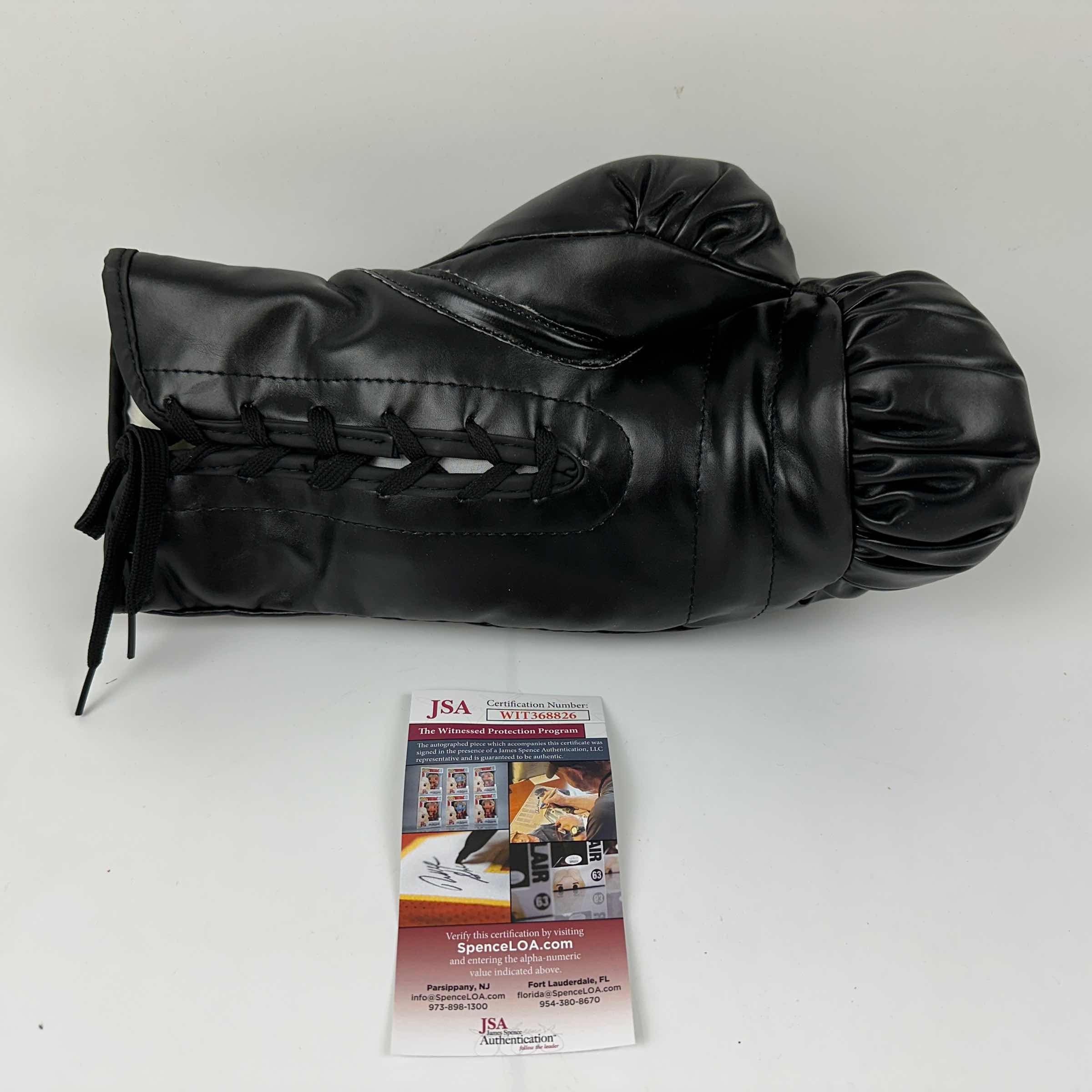 autographed-signed-michael-jinx-spinks-black-everlast-boxing-glove-jsa-coa