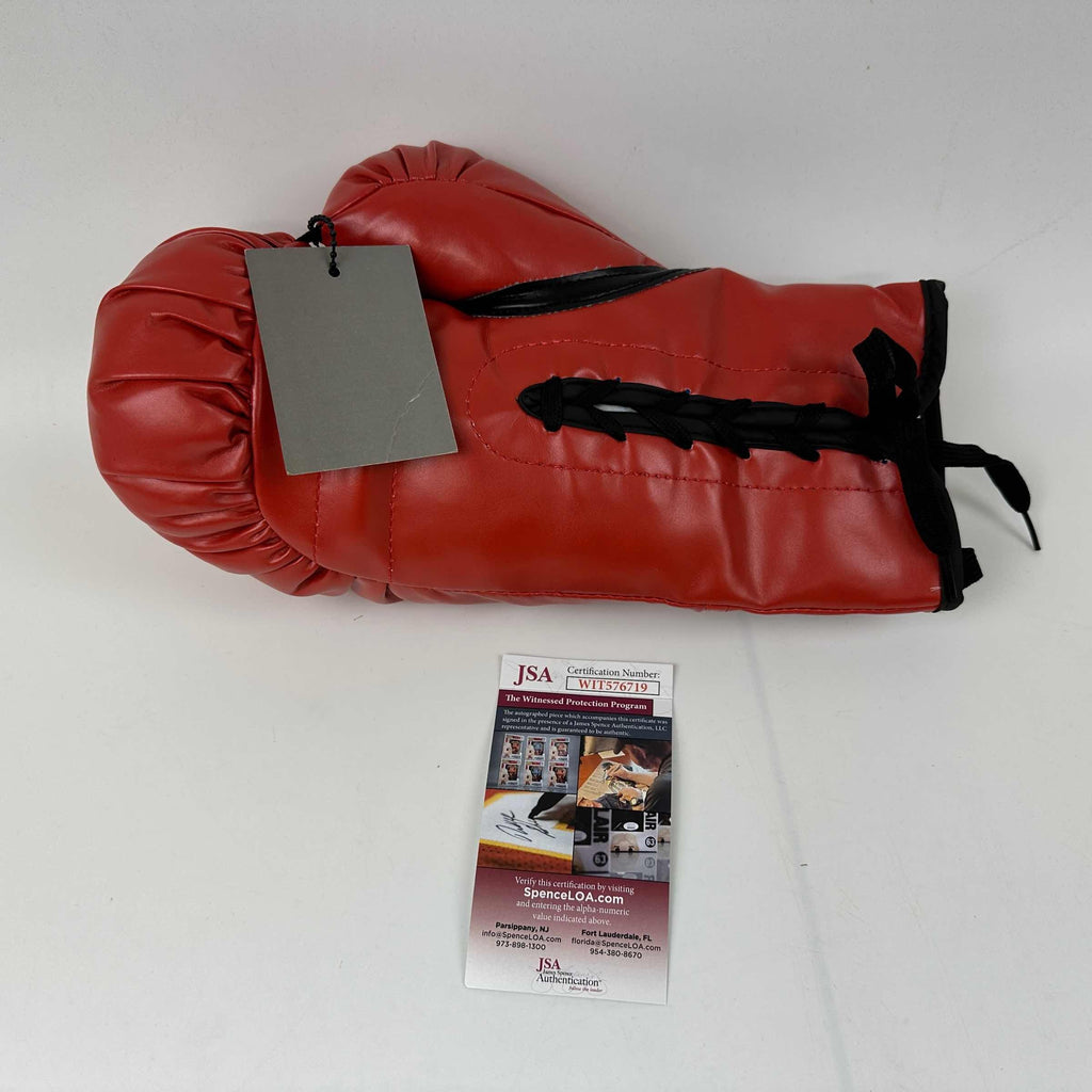 autographed-signed-ray-mercer-red-everlast-boxing-glove-jsa-coa