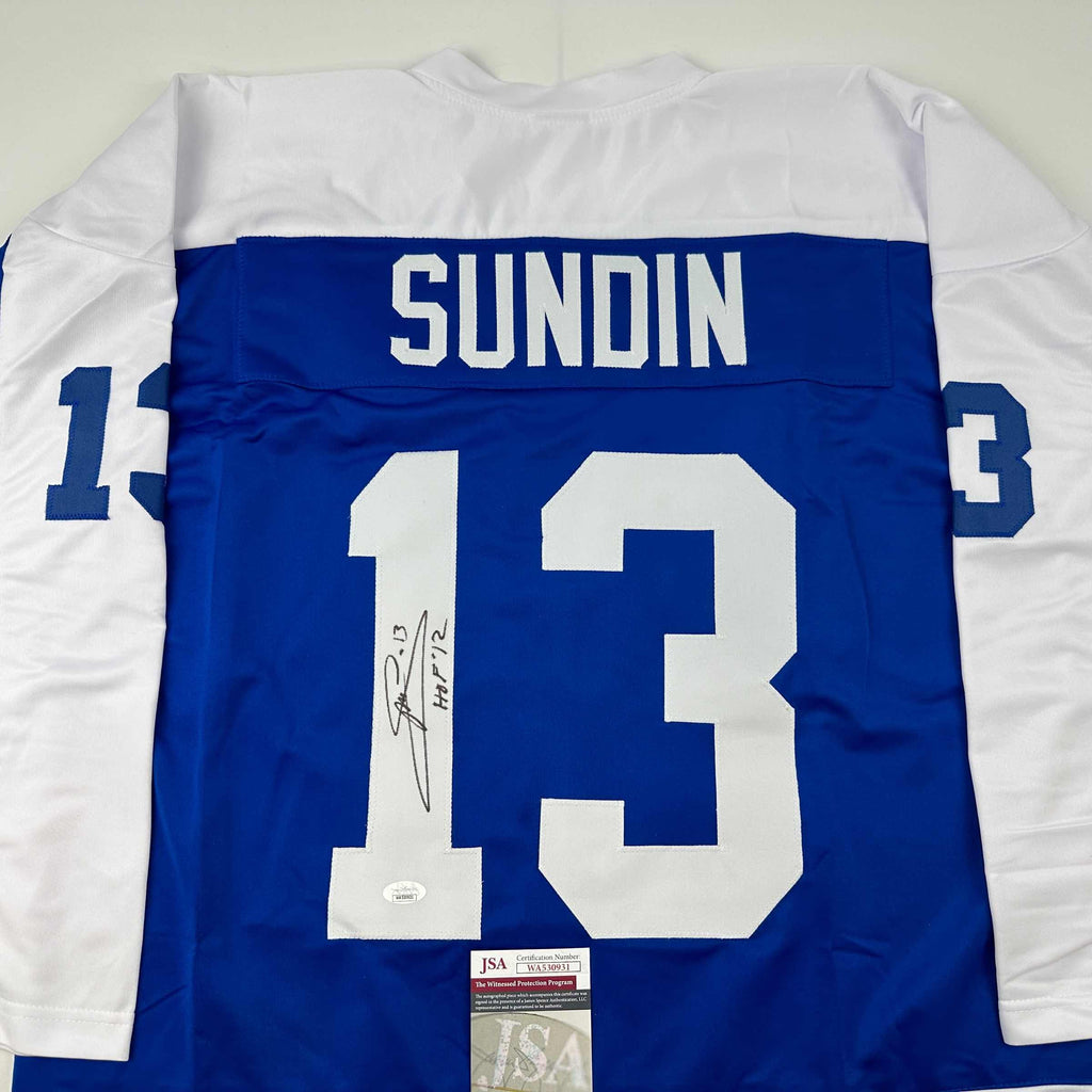 autographed-signed-mats-sundin-hof-12-toronto-blue-hockey-jersey-jsa-coa