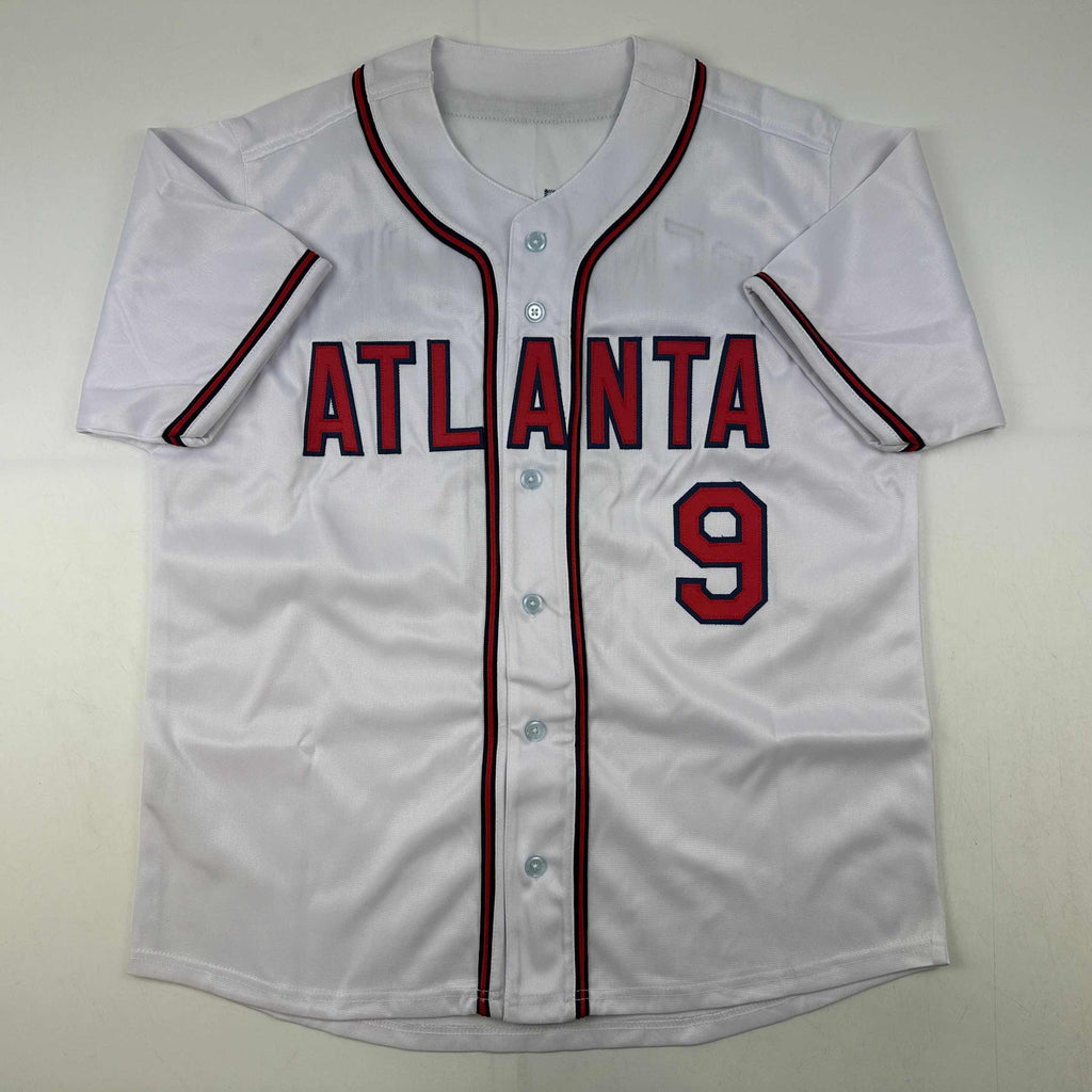 autographed-signed-terry-pendleton-atlanta-white-baseball-jersey-jsa-coa