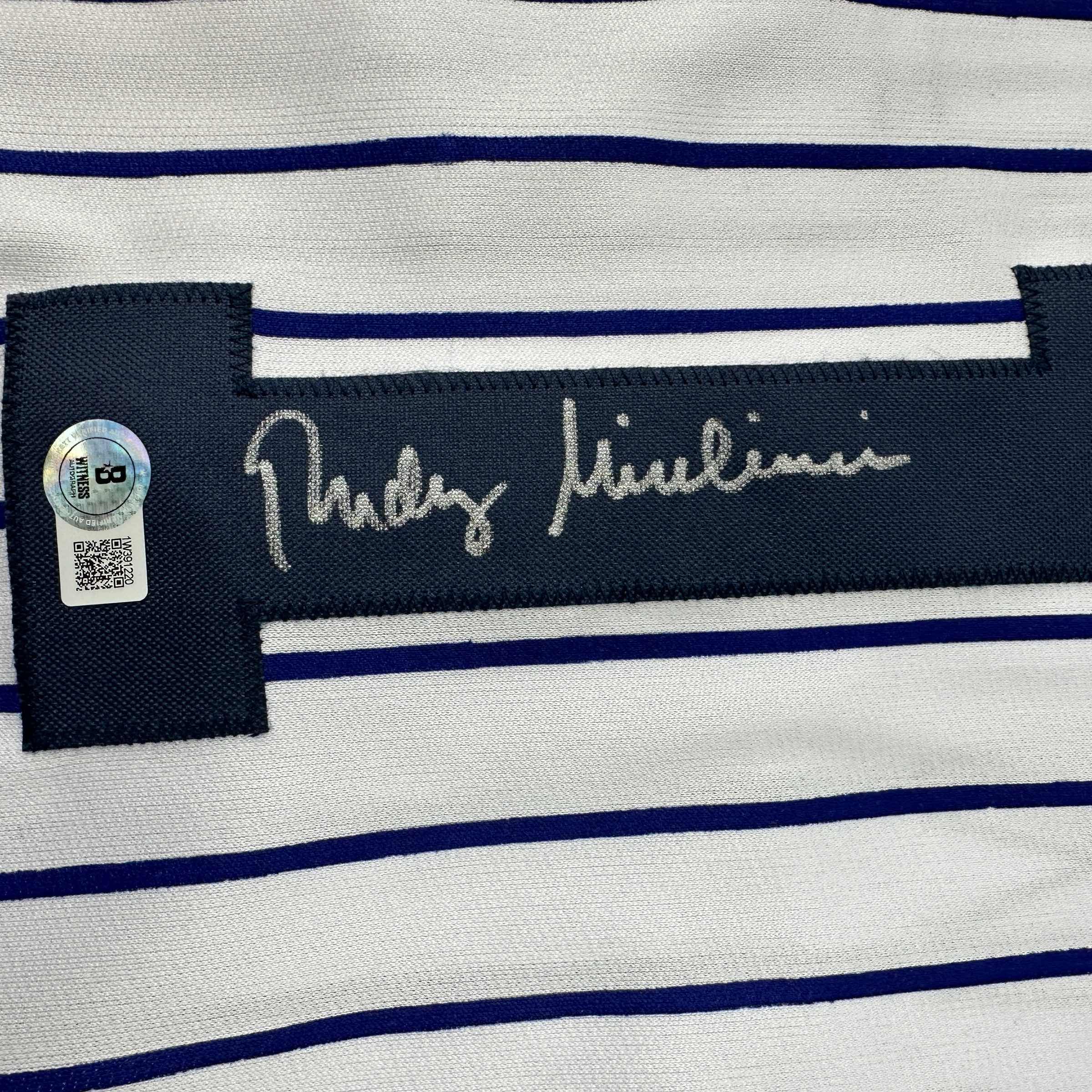 autographed-signed-rudy-giuliani-new-york-pinstripe-baseball-jersey-beckett-bas-coa