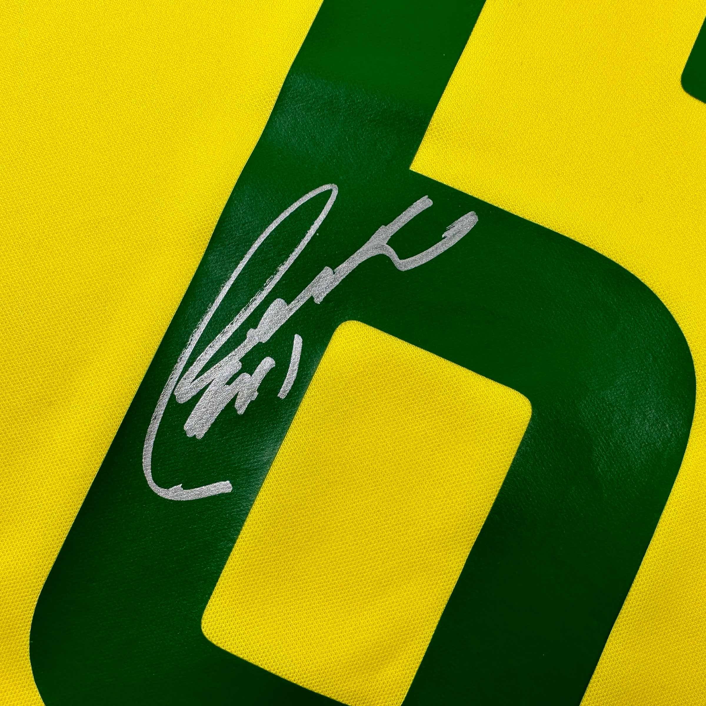 autographed-signed-roberto-carlos-brazil-yellow-soccer-jersey-beckett-bas-coa
