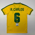 autographed-signed-roberto-carlos-brazil-yellow-retro-soccer-jersey-beckett-bas-coa