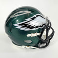 autographed-signed-jalen-carter-philadelphia-eagles-green-mini-football-helmet-beckett-bas-coa