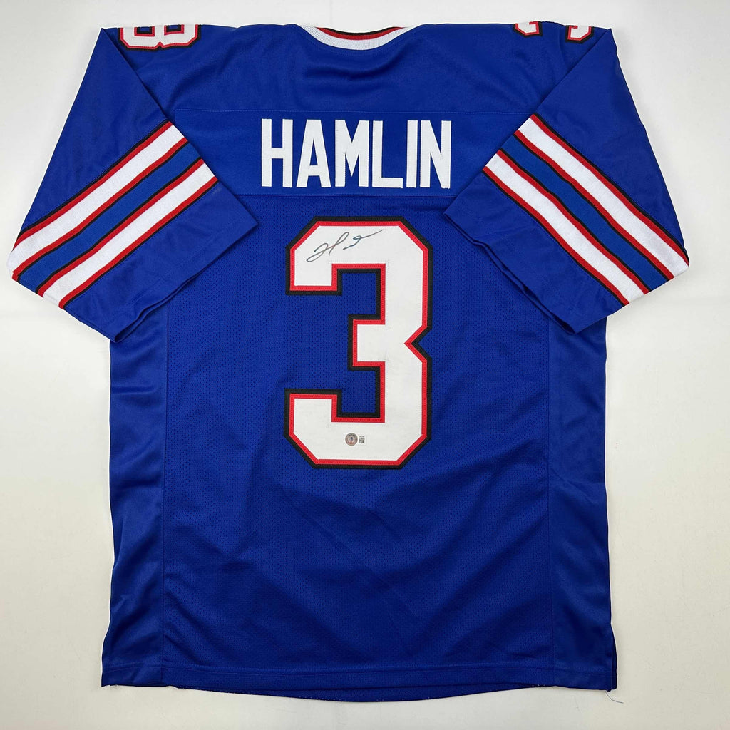 autographed-signed-damar-hamlin-buffalo-blue-football-jersey-beckett-bas-coa