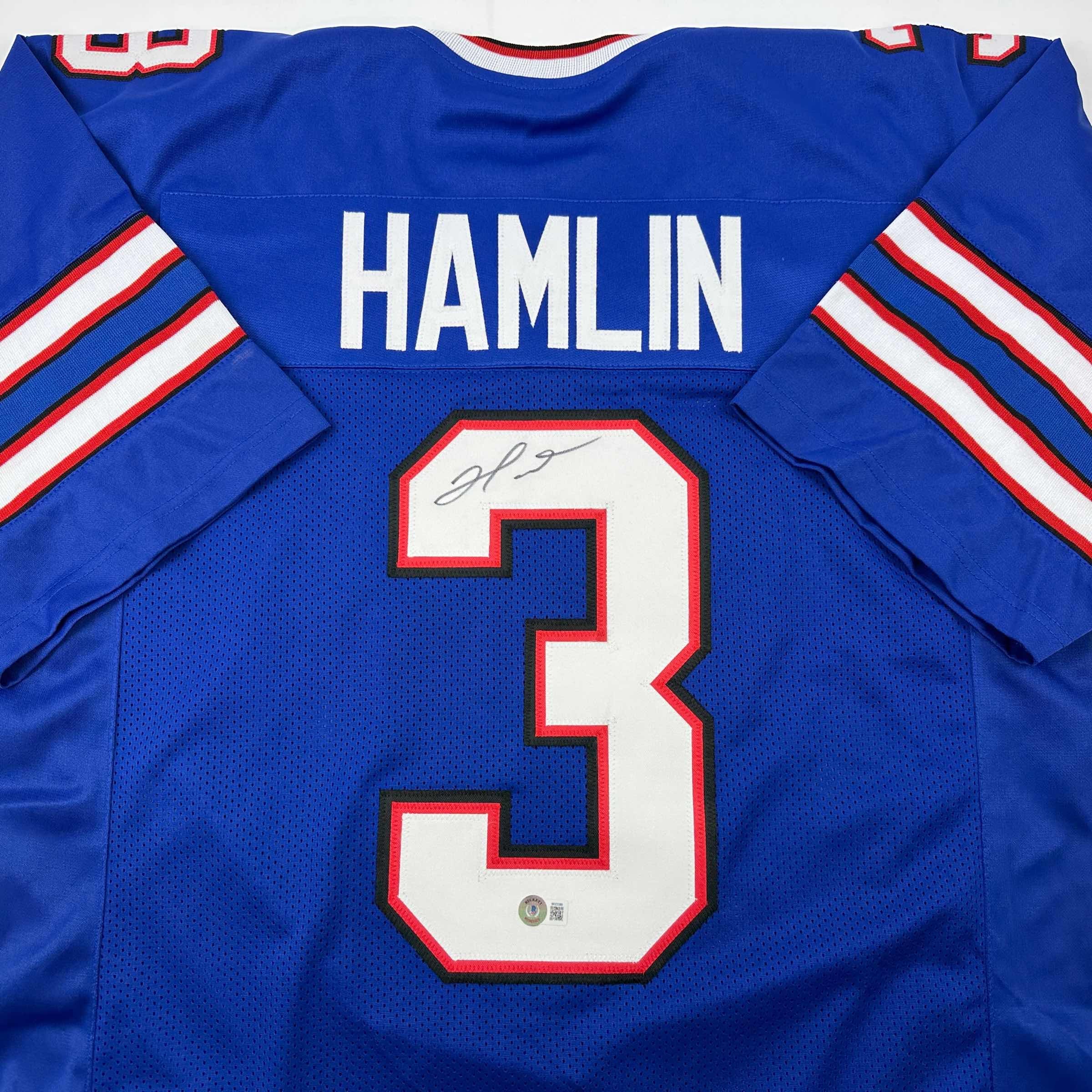 autographed-signed-damar-hamlin-buffalo-blue-football-jersey-beckett-bas-coa