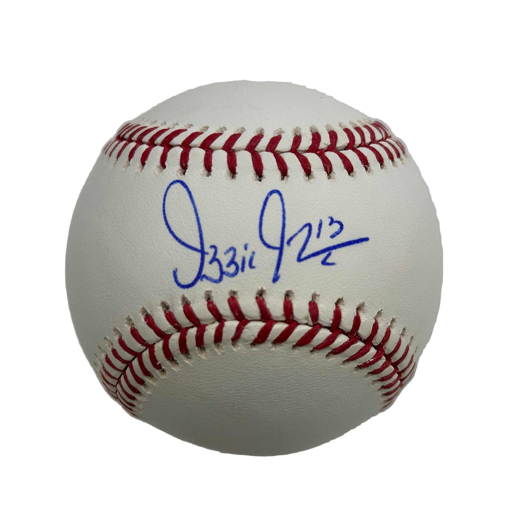 autographed-signed-ozzie-guillen-rawlings-official-major-league-baseball-roml-jsa-coa-auto