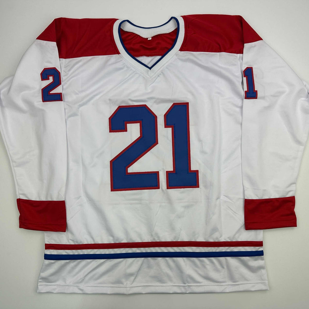 autographed-signed-guy-carbonneau-montreal-white-hockey-jersey-jsa-coa