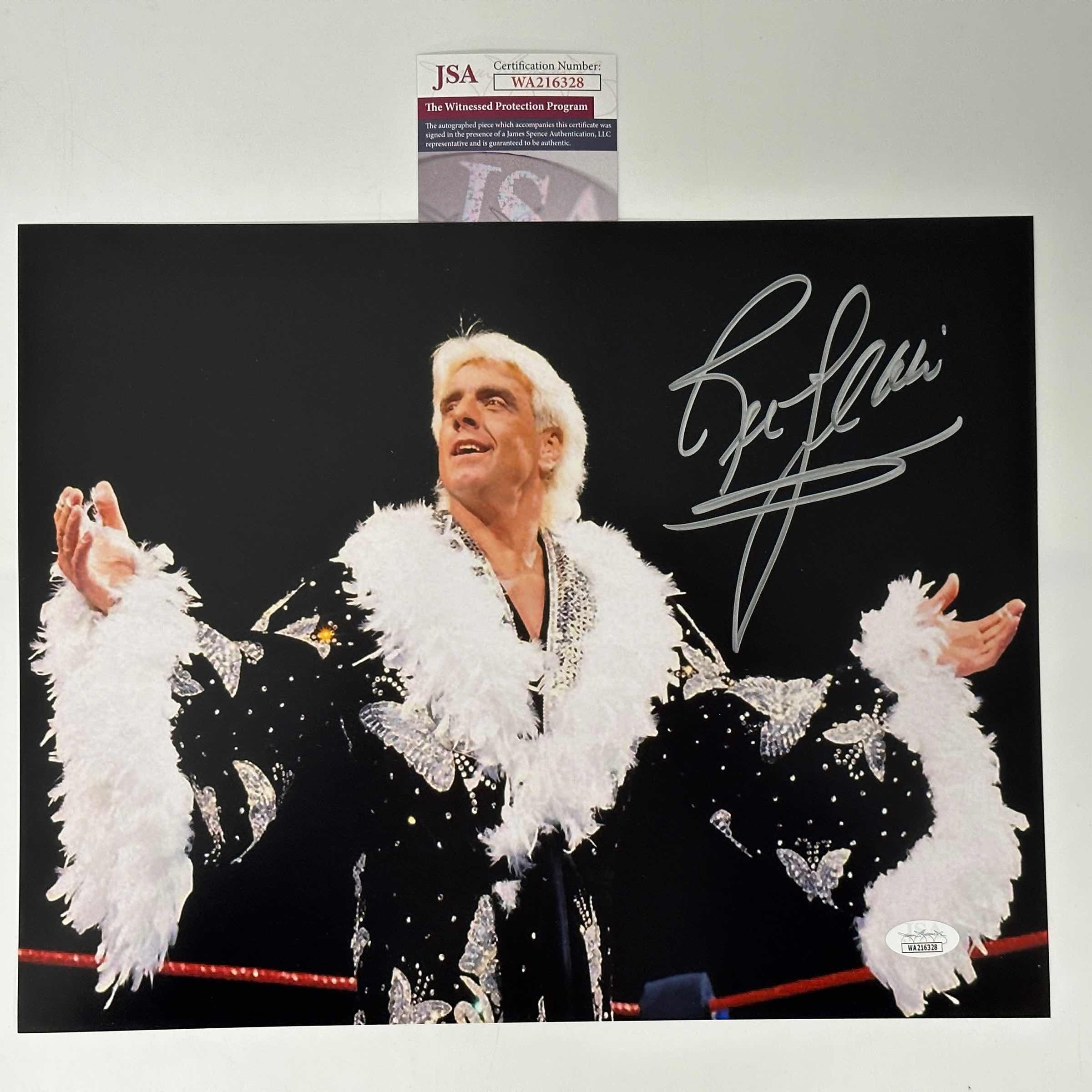 autographed-signed-ric-flair-nature-boy-11x14-wwe-wwf-wrestling-photo-jsa-coa