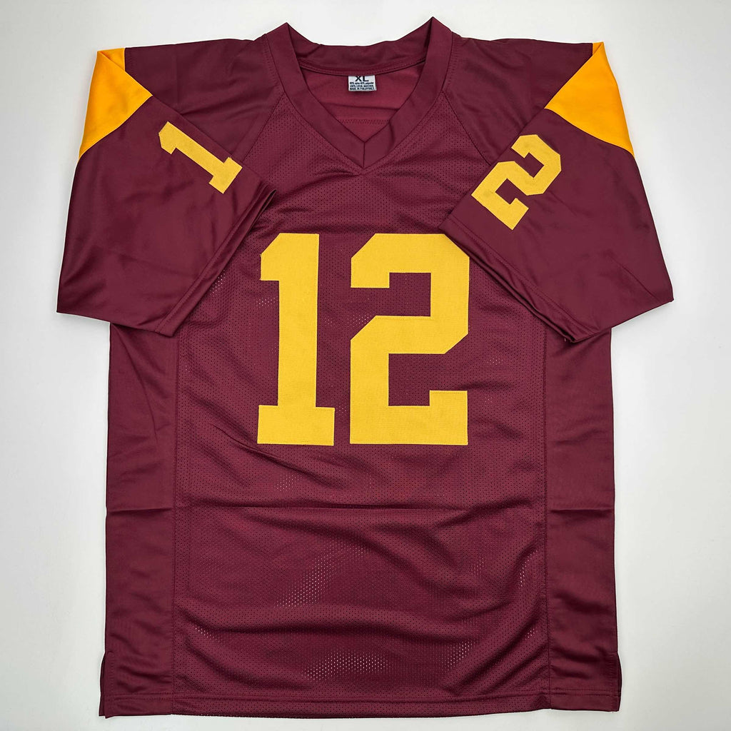 autographed-signed-charles-white-79-heisman-usc-southen-cal-maroon-college-football-jersey-jsa-coa