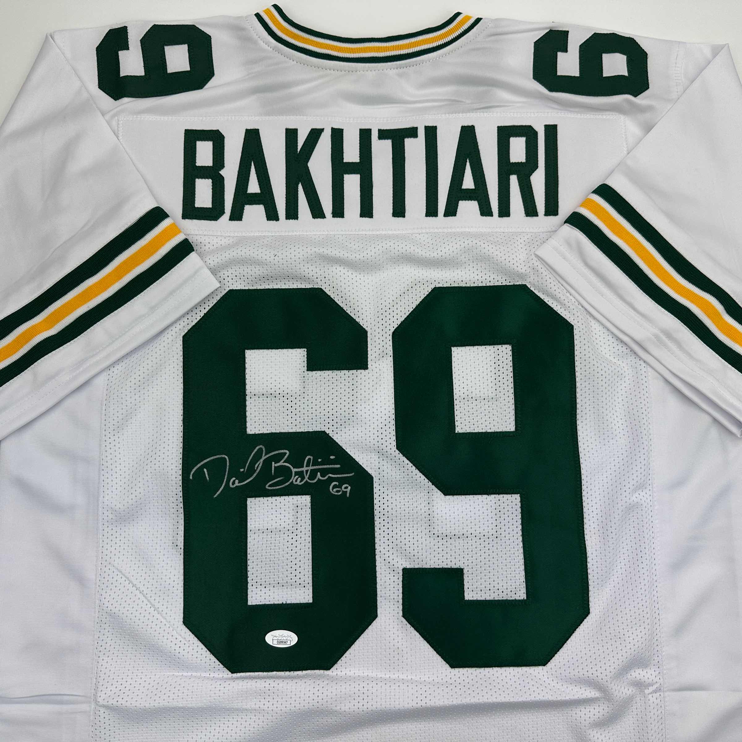 autographed-signed-david-bakhtiari-green-bay-white-football-jersey-jsa-coa
