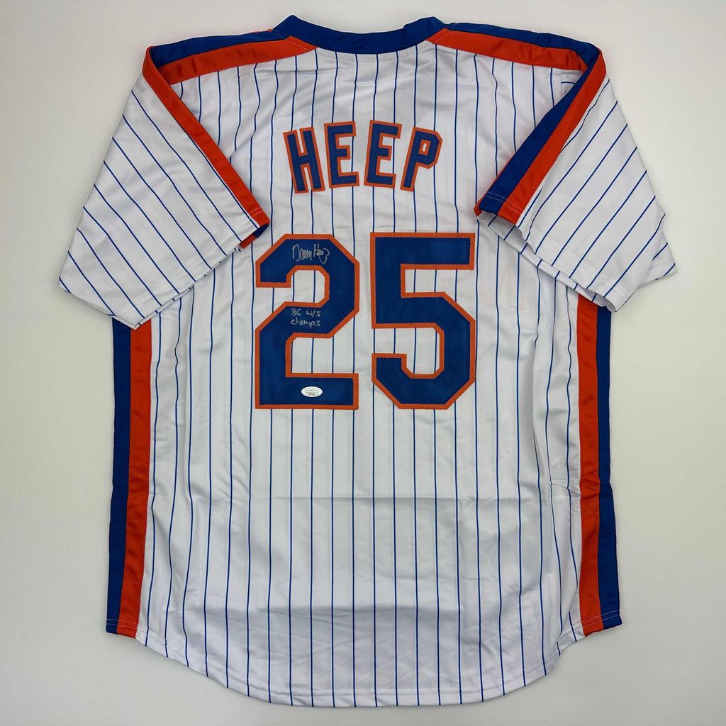 autographed-signed-danny-heep-86-ws-champs-new-york-pinstripe-baseball-jersey-jsa-coa