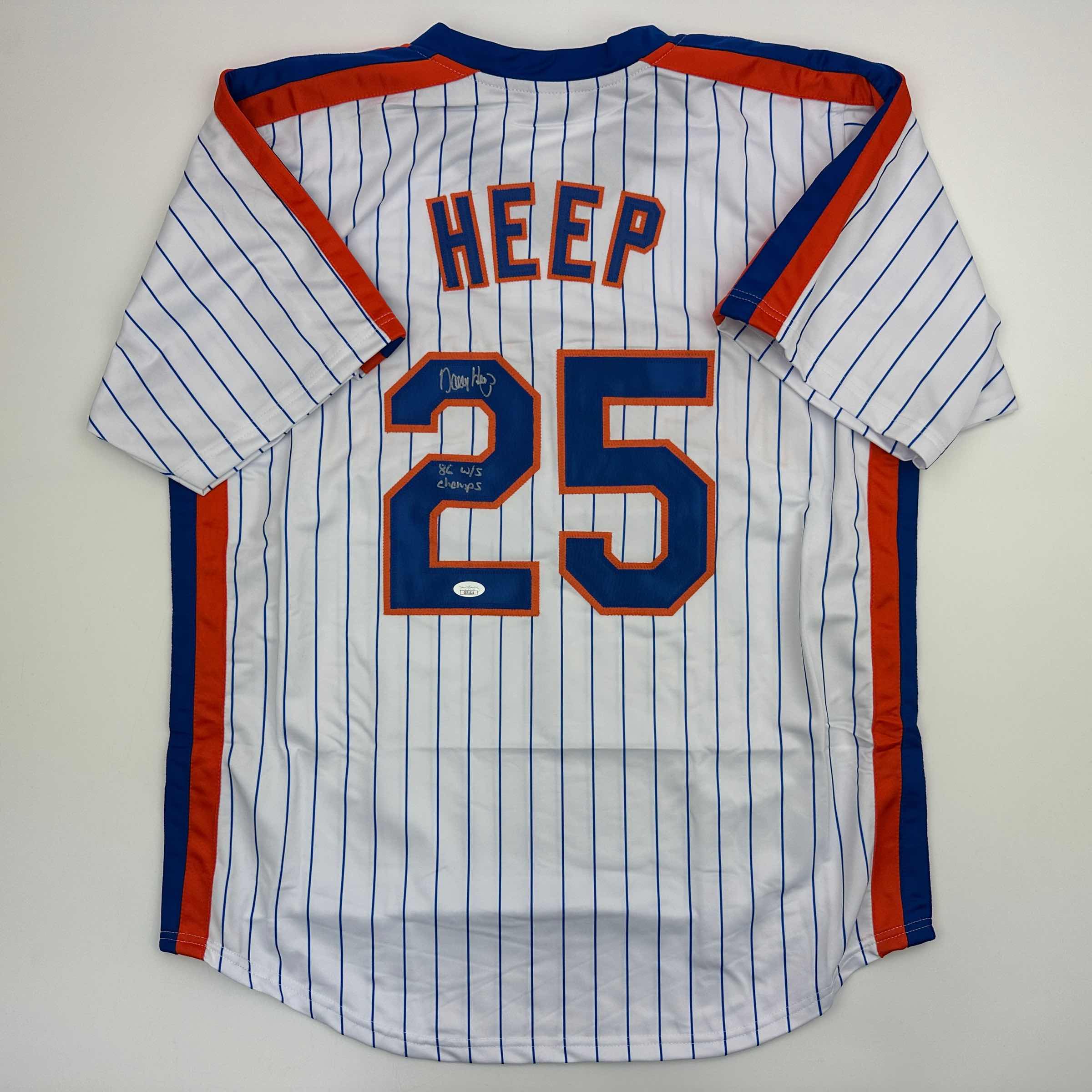 autographed-signed-danny-heep-86-ws-champs-new-york-pinstripe-baseball-jersey-jsa-coa
