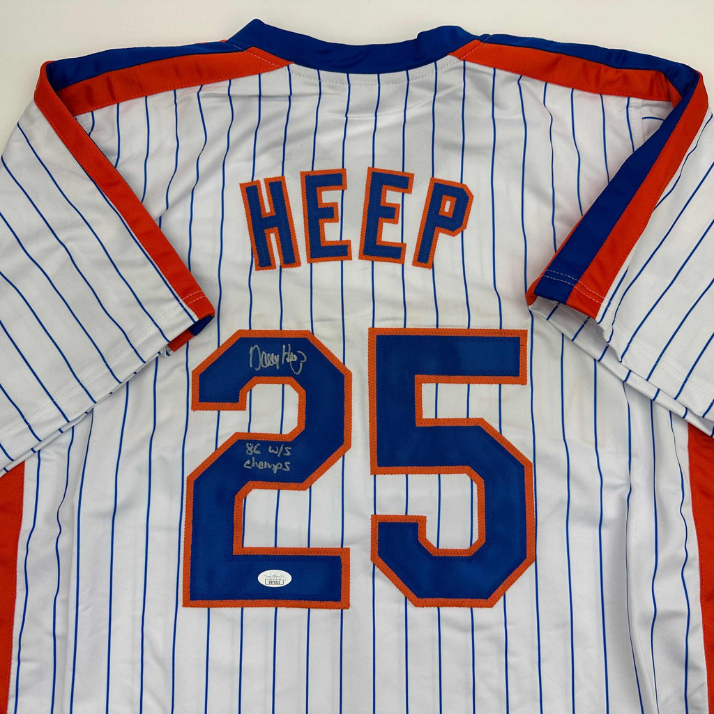 autographed-signed-danny-heep-86-ws-champs-new-york-pinstripe-baseball-jersey-jsa-coa