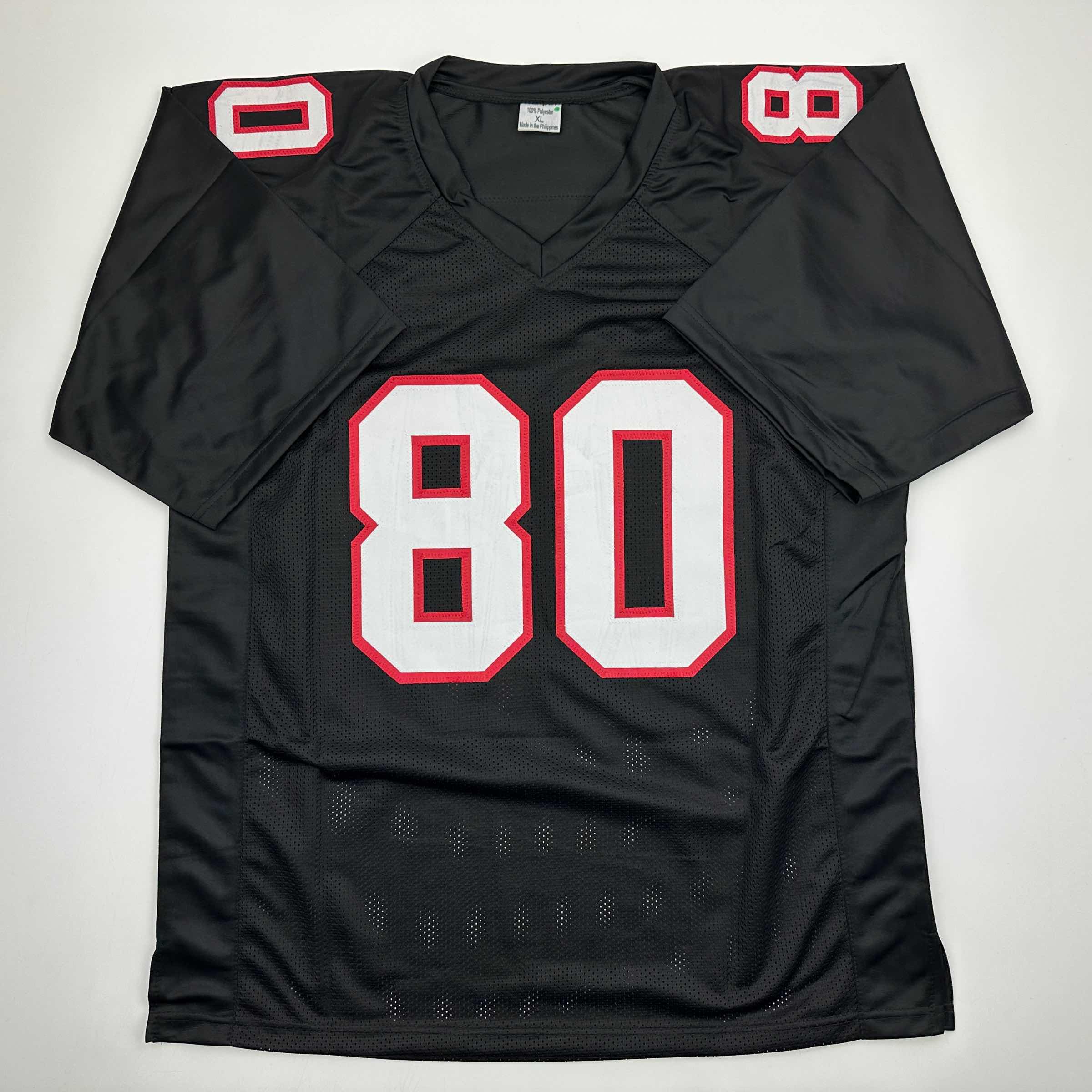 autographed-signed-andre-rison-atlanta-black-football-jersey-beckett-bas-coa