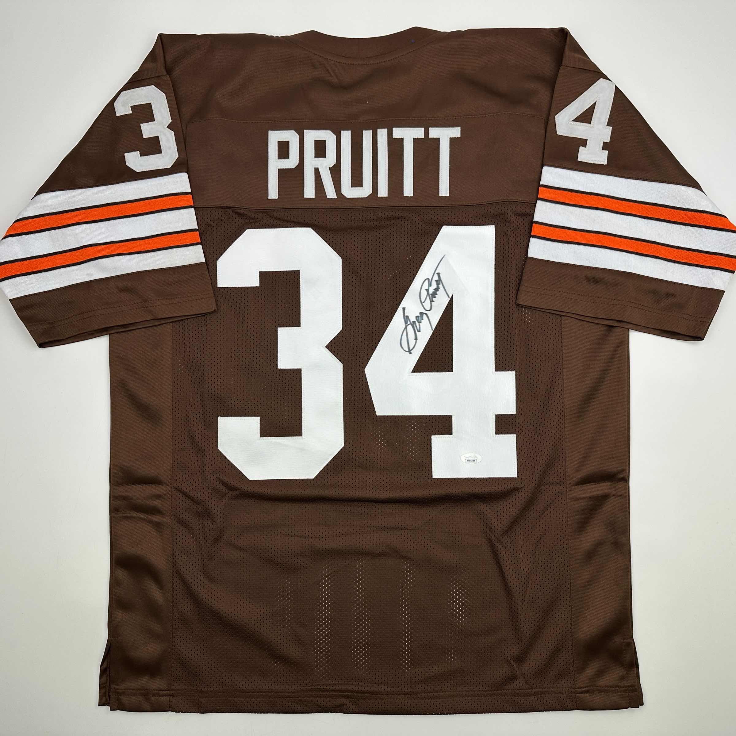 autographed-signed-greg-pruitt-cleveland-brown-football-jersey-jsa-coa