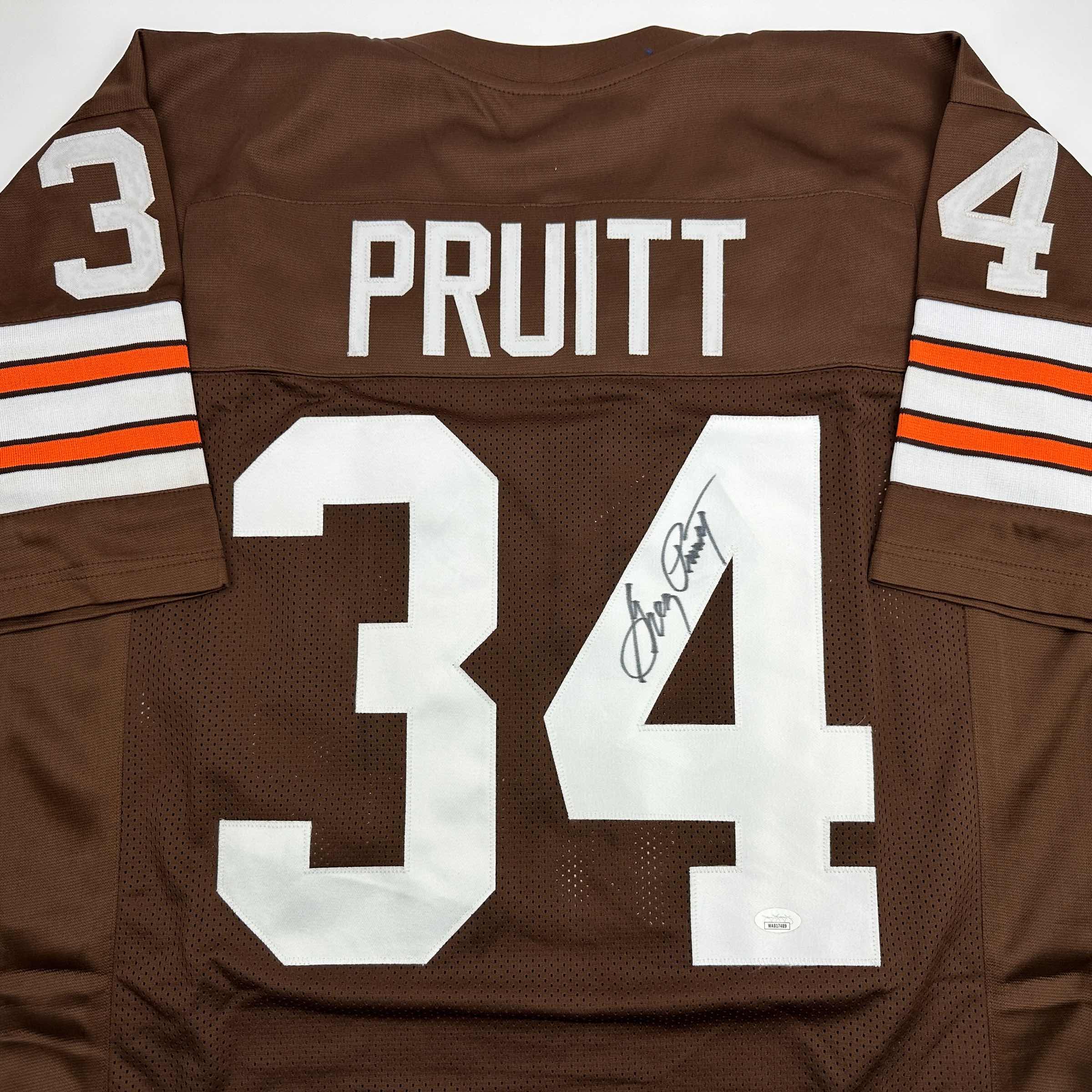 autographed-signed-greg-pruitt-cleveland-brown-football-jersey-jsa-coa