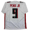 autographed-signed-michael-penix-jr-atlanta-white-football-jersey-beckett-bas-coa