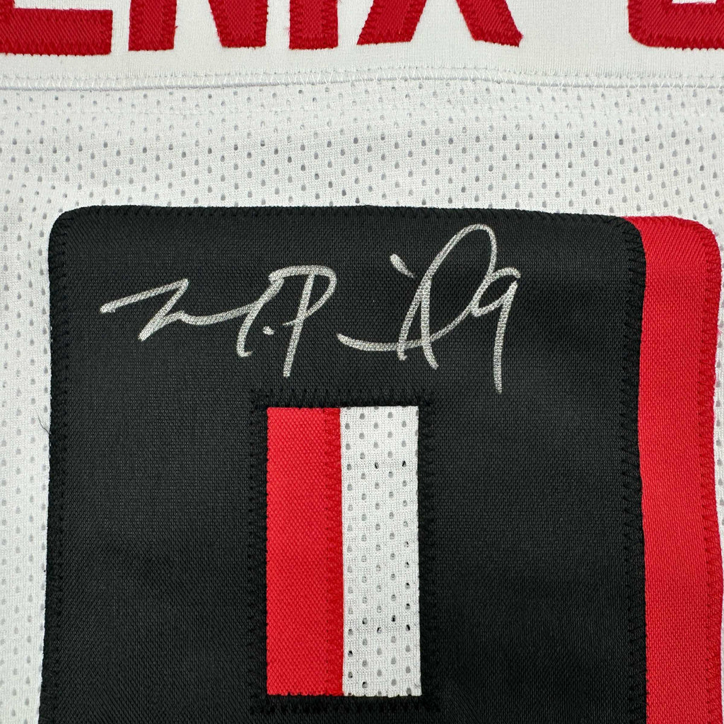 autographed-signed-michael-penix-jr-atlanta-white-football-jersey-beckett-bas-coa