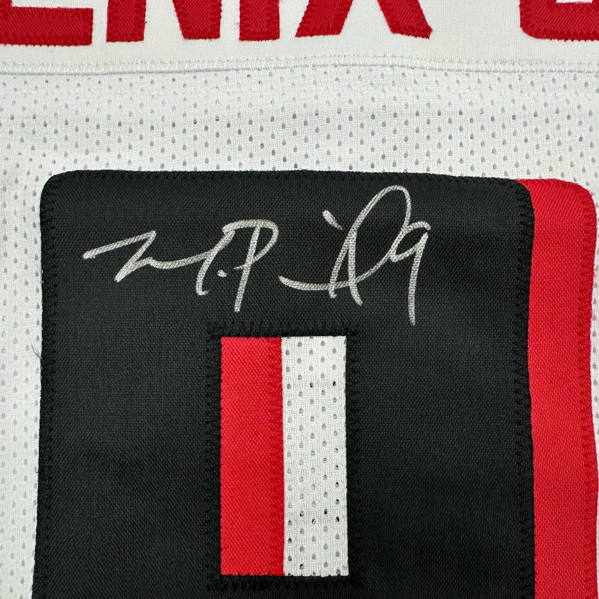 autographed-signed-michael-penix-jr-atlanta-white-football-jersey-beckett-bas-coa