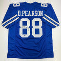 autographed-signed-drew-pearson-hof-21-dallas-blue-football-jersey-beckett-bas-coa
