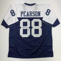 autographed-signed-drew-pearson-hof-21-dallas-thanksgiving-football-jersey-beckett-bas-coa