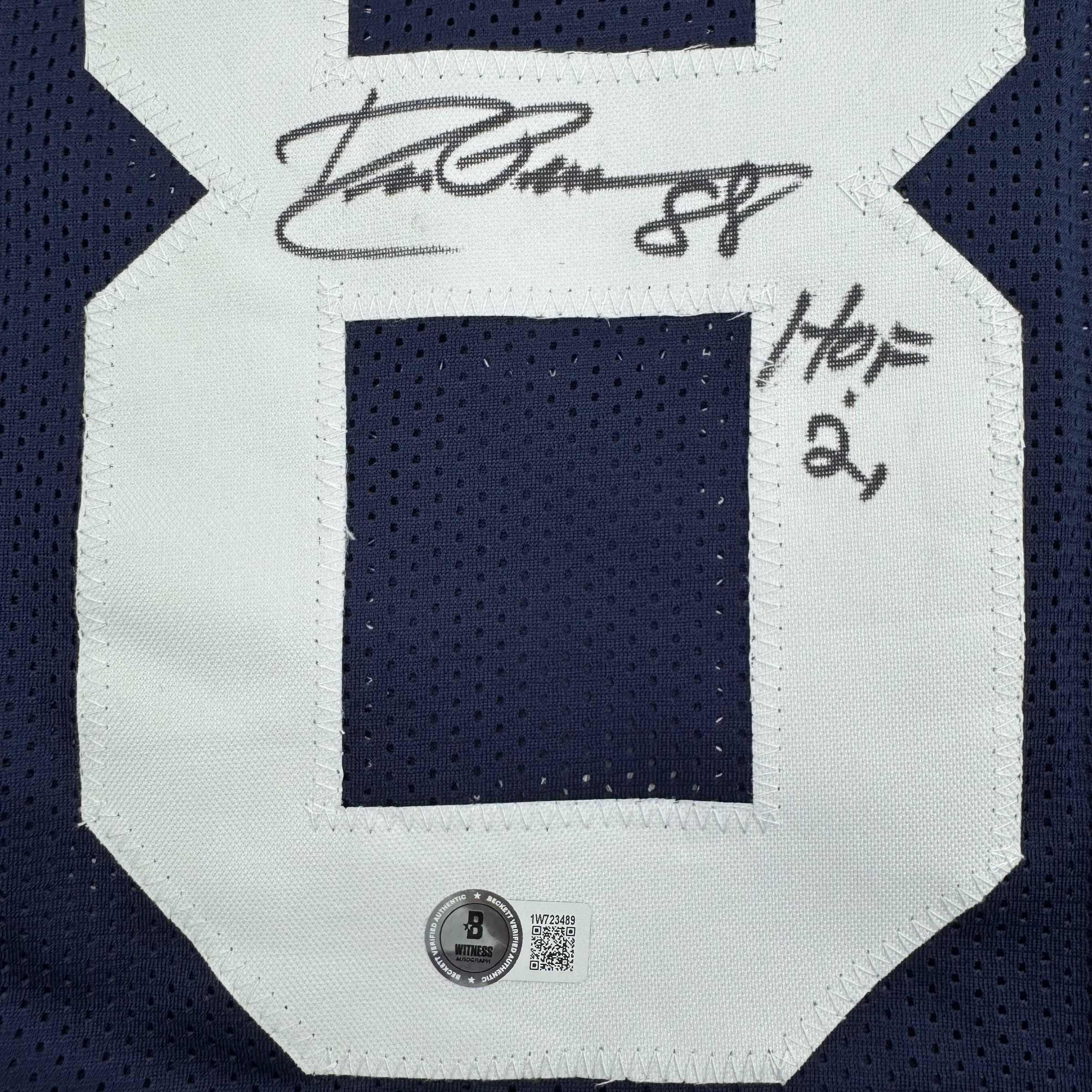 autographed-signed-drew-pearson-hof-21-dallas-thanksgiving-football-jersey-beckett-bas-coa