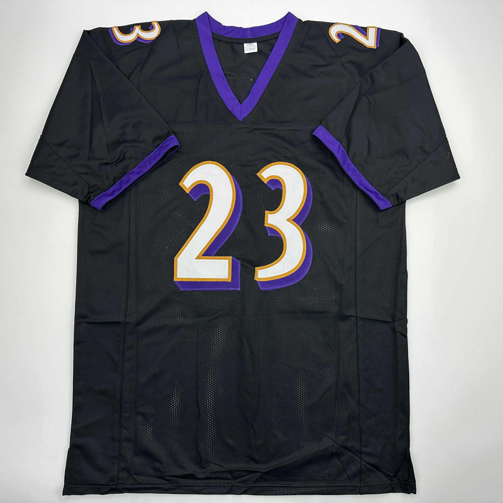autographed-signed-willis-mcgahee-baltimore-black-football-jersey-beckett-bas-coa