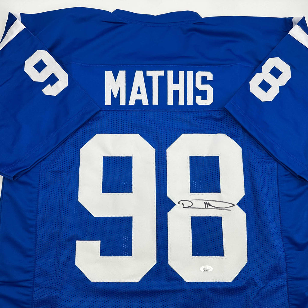 autographed-signed-robert-mathis-indianapolis-blue-football-jersey-jsa-coa
