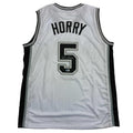 autographed-signed-robert-horry-san-antonio-white-basketball-jersey-beckett-bas-coa