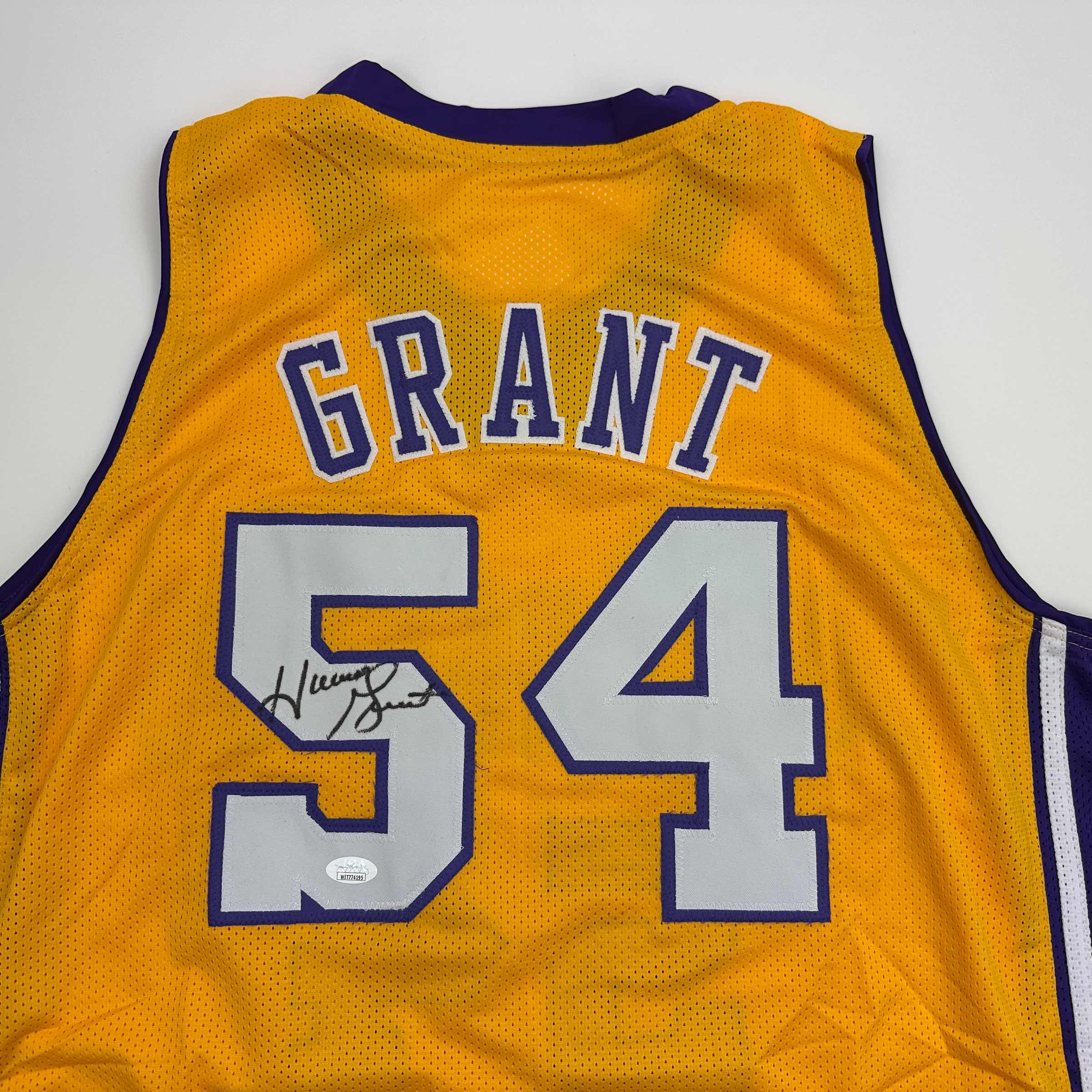 autographed-signed-horace-grant-los-angeles-yellow-basketball-jersey-jsa-coa