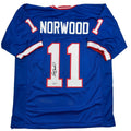 autographed-signed-scott-norwood-buffalo-blue-football-jersey-beckett-bas-coa