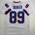 autographed-signed-steve-tasker-buffalo-white-football-jersey-jsa-coa