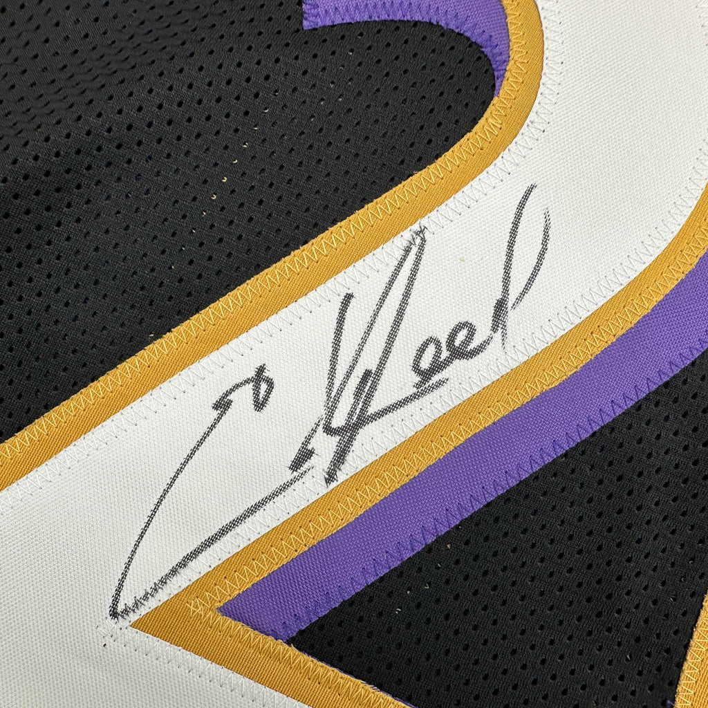 autographed-signed-ed-reed-baltimore-black-football-jersey-beckett-bas-coa