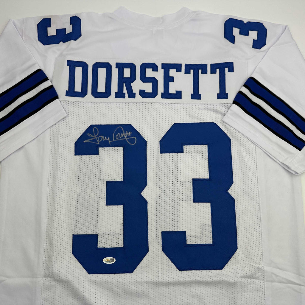 autographed-signed-tony-dorsett-dallas-white-football-jersey-jsa-coa